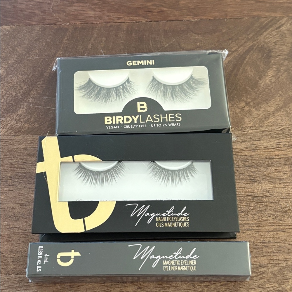 Birdy Lashes Gemini and Magnetic Eyelashes Set
